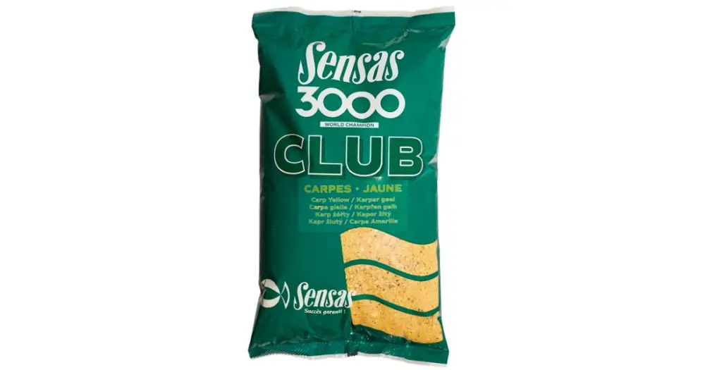 Sensas Krmení 3000 Club 1 kg-Kapr Žlutý Ověřený