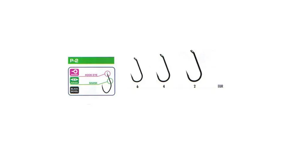 Sleva Hayabusa háčky Hooks Model P2-Velikost 6