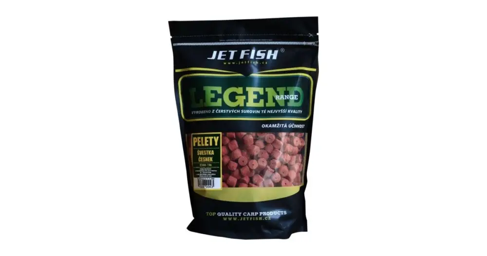 Koupit Online Jet Fish Pelety Legend Range 4 mm 1 kg-Ananas N-Butyric Acid