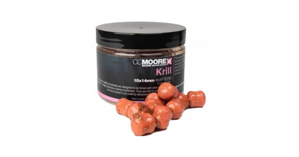 Cenový Hit CC Moore Wafters v Dipu Krillové 10x14 mm 50 ks