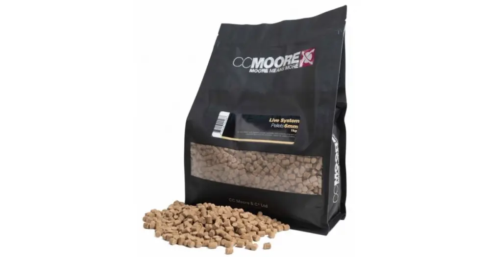 CC Moore Pelety Live System - 1 kg 6 mm Super Cena