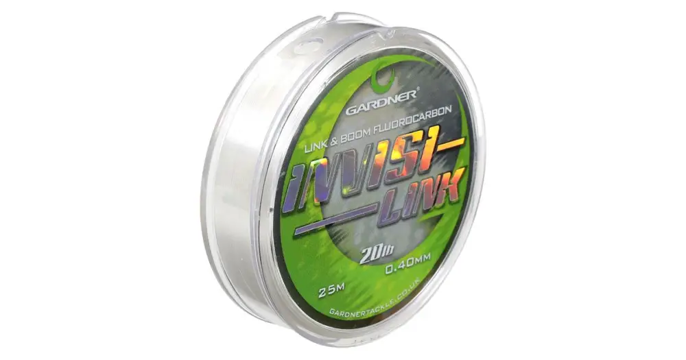 Poslední Šance Gardner Fluorocarbonový Vlasec Invisi Link Čirá 25 m-Průměr 0,40 mm / Nosnost 20 lb