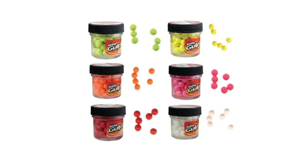 Nejprodávanější Berkley Gumová nástraha Gulp Salmon Eggs Fluo 1 cm 16 g-Žlutá