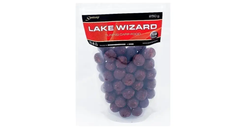 Dokud Zásoby Vydrží Sportcarp boilie Lake Wizard-250 g 18 mm