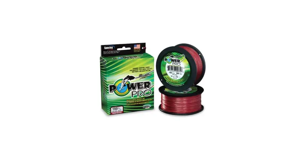 Zlevněný Power Pro Splétaná Šňůra Vermillion Red 135 m - Průměr 0,13 mm Nosnost 8 kg