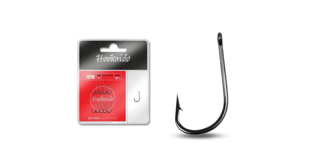 Delphin Háčky HKD Feeder Halfer Ring 10+1ks-Velikost 8 Nejlepší Volba