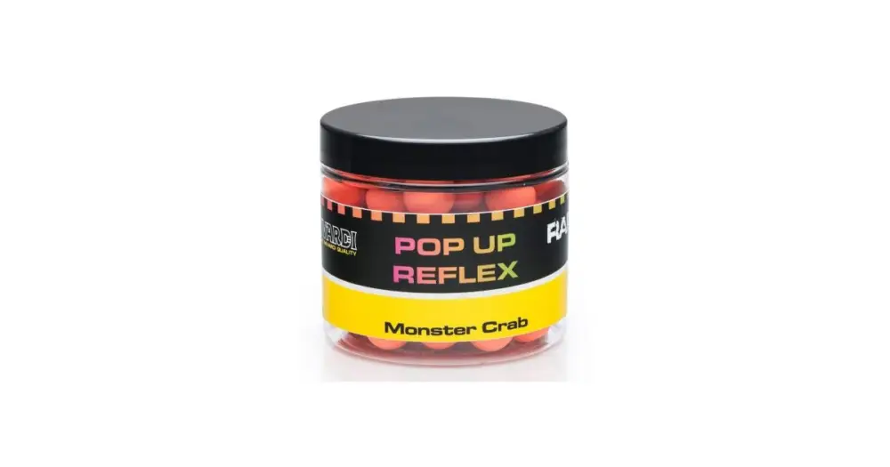 Nová Kolekce Mivardi Plovoucí Boilies Rapid PopUp Reflex 50 g 10 mm-Monster Crab