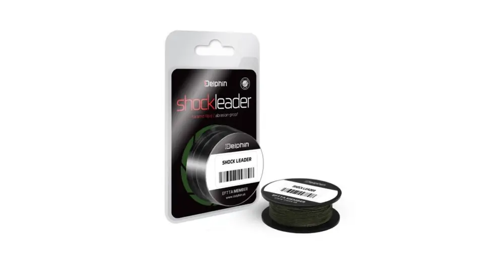 Objednat Nyní Delphin Návazcová Šňůra Shock Leader 40 m-Průměr 0,24 mm / Nosnost 35 lb