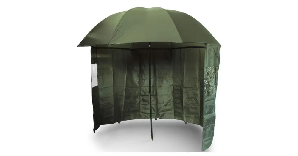 NGT Deštník S Bočnicí Brolly Side Green 2,2 m Top Prodej