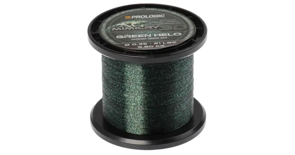 Objednat Nyní Prologic Vlasec Mimicry Green Helo 1000 m-Průměr 0,33 mm / Nosnost 8,3 kg
