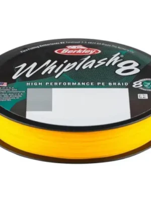 Akce Berkley Splétaná Šňůra Whiplash 8 150 m Yellow-Průměr 0,25 mm / Nosnost 39 kg