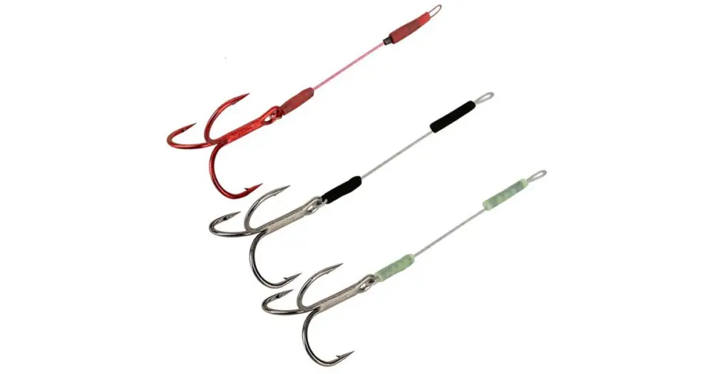 Nejlepší Volba Savage Gear Návazec S Trojháčkem Carbon49 Stingers-9 cm /Nosnost 16 kg /Vel.Háčku 1