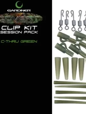 Značkový Gardner Systém Na Boční Zátěž Covert Clip Kit Pack-Průhledná Zelená