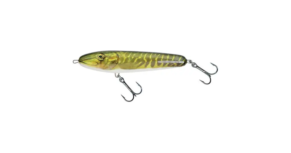 Cenová Bomba Salmo Wobler Sweeper Sinking Real Pike-14 cm 50 g