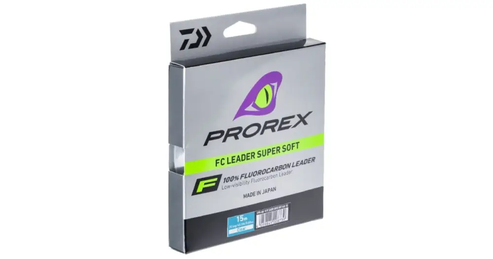 Cenový Hit Daiwa Vlasec Prorex Fluocarbon Návazcový Čirá-Průměr 0,36 mm / Nosnost 9,3 kg / Návin 50 m