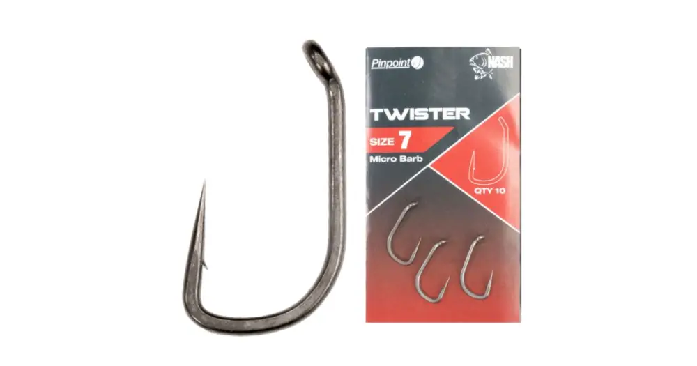 Značkový Nash Háčky Pinpoint Twister Micro Barbed-Velikost 6