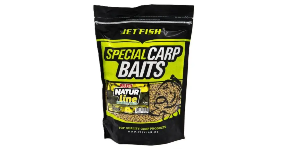 Jet Fish Pelety Natur Line Kukuřice 1 kg-4 mm Značkový