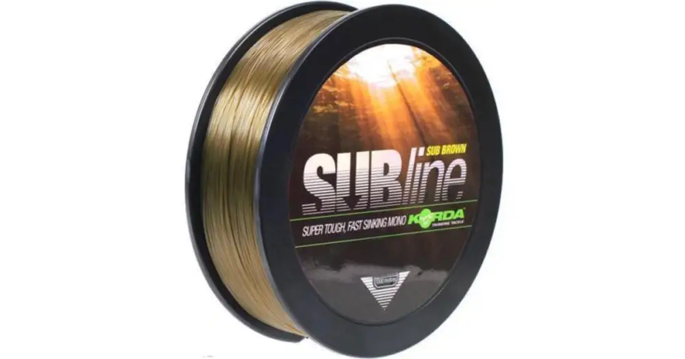 Korda Vlasec Subline Ultra Tough Brown 1000 m-Průměr 0,30 mm / Nosnost 10 lb Zlevněný