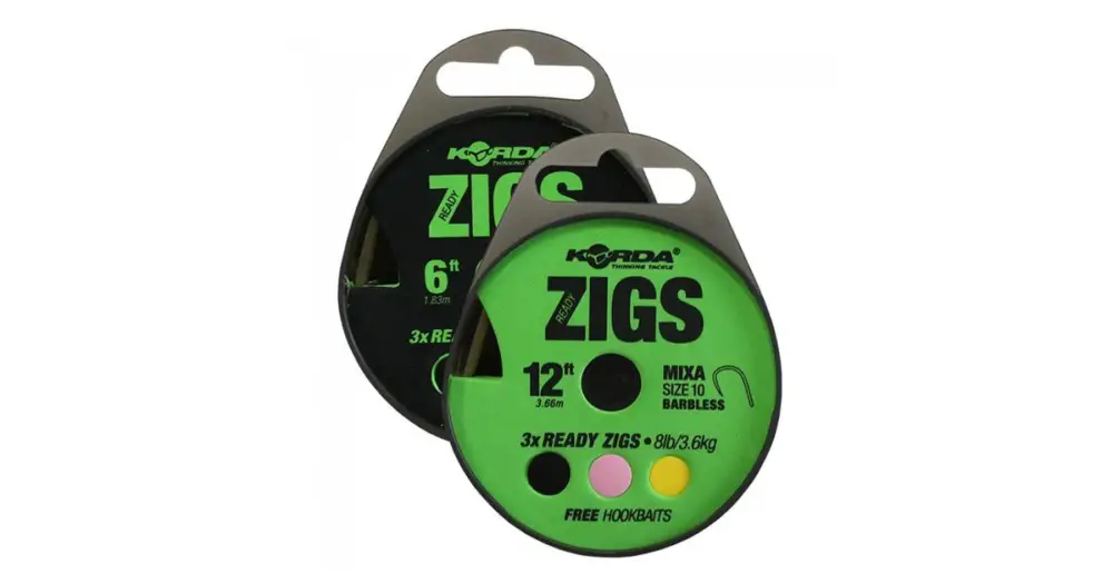 Korda Návazec Ready Tied Zig Rig S Protihrotem 3 ks - 300 cm Aktuální