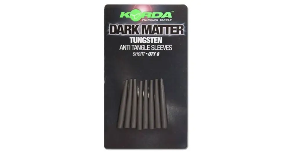 Must-Have Korda Těžké Převleky Proti Zamotání Anti Tangle Tungsten Sleeves 8 ks-Krátký