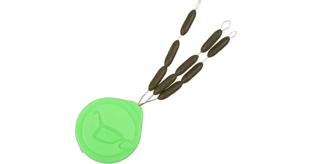 Korda Tungstenové Stopery Sinker Hooklink Weight Gravel Brown-Medium 9 ks Sleva