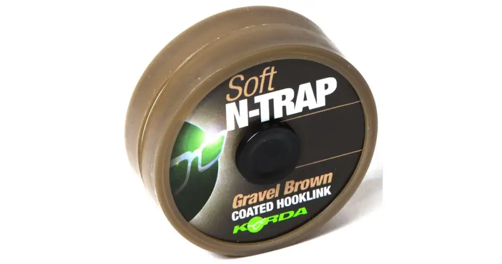 Vysoce Kvalitní Korda Návazcová Šňůrka N-Trap Soft Gravel 20 m - Nosnost 15 lb / 6,8 kg