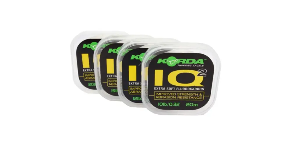 Korda Fluorocarbon IQ Extra Soft 20 m-10 lb Vysoce Kvalitní