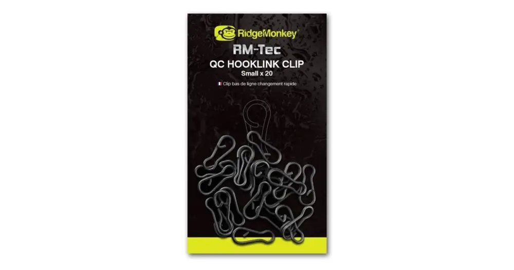 Výprodej RidgeMonkey Rychlovýměnný Klip Quick Change Hooklink Clip