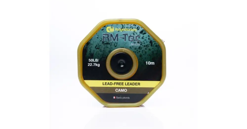 RidgeMonkey Bezolověná Šňůrka Tec Lead Free Leader Nosnost 50 lb Nakupujte Hned