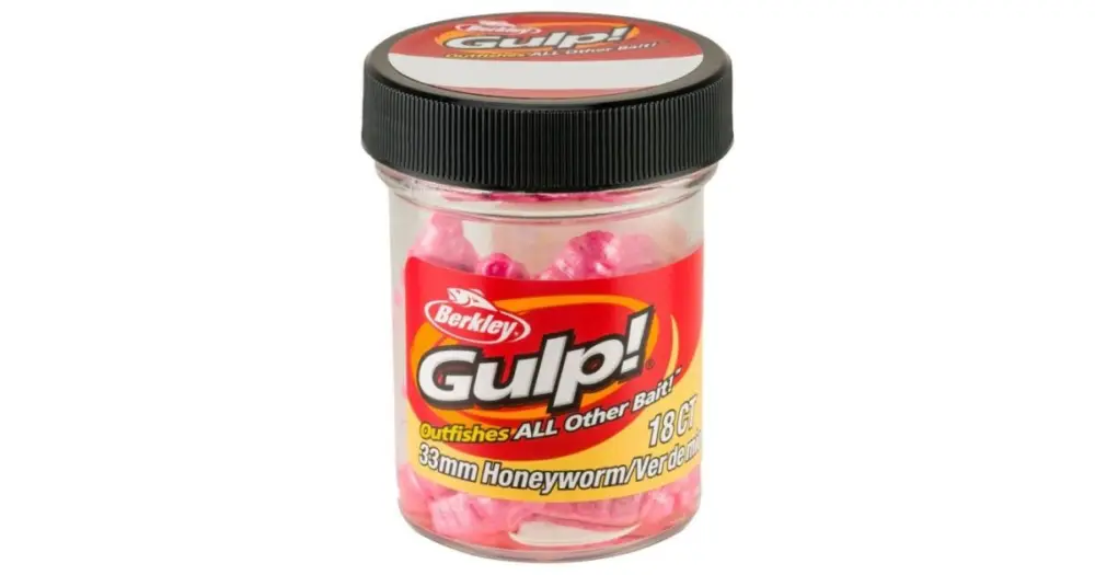 Berkley Umělé Nástrahy Gulp Honey Worm-Bubble Gum 3,3 cm Odeslání Ihned