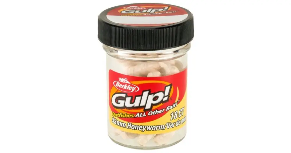 Must-Have Berkley Umělé Nástrahy Gulp Honey Worm-Milky White 3,3 cm