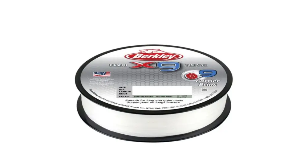 Berkley Splétaná Šňůra X9 Crystal 150 m-Průměr 0,14 mm / Nosnost 14,2 kg Sezónní Sleva