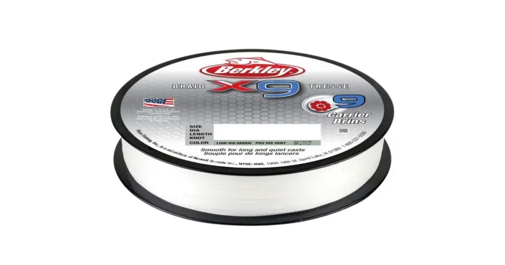 Tovární Cena Berkley Splétaná Šňůra X9 Crystal-Průměr 0,10 mm / Nosnost 9 kg