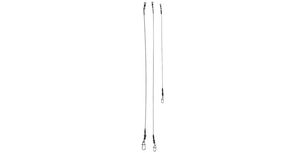 Autentický Savage Gear Lanko 1X7 Titanium Traces 2 ks-20 cm /Nosnost 7 kg