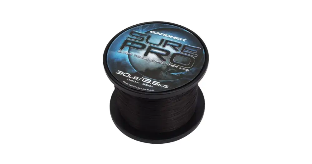 Omezená Nabídka Gardner Vlasec Sure Pro Black-Průměr 0,40 mm / Nosnost 9,1 kg / Návin 770 m