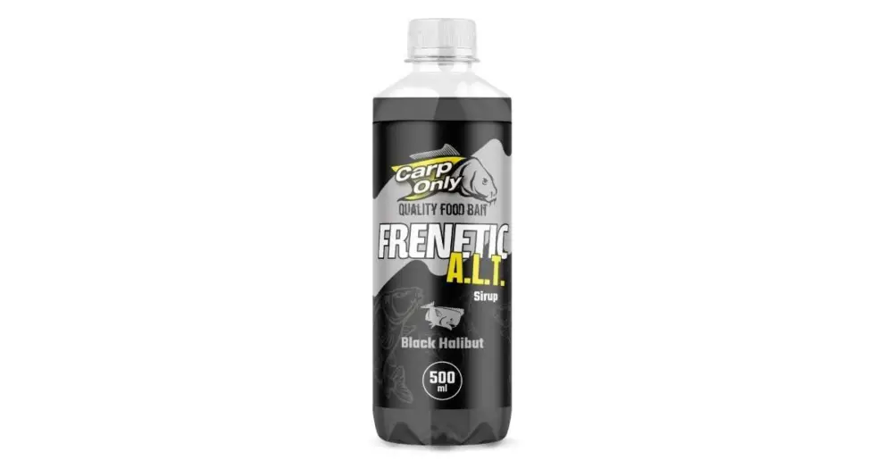 Carp Only Frenetic A.L.T. Sirup Black Halibut 500 ml Časově Omezené