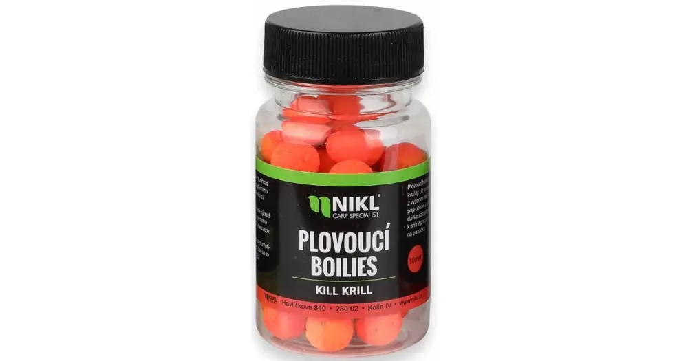 Doprava Zdarma Nikl Plovoucí boilie 10 mm 20 g-Kill Krill