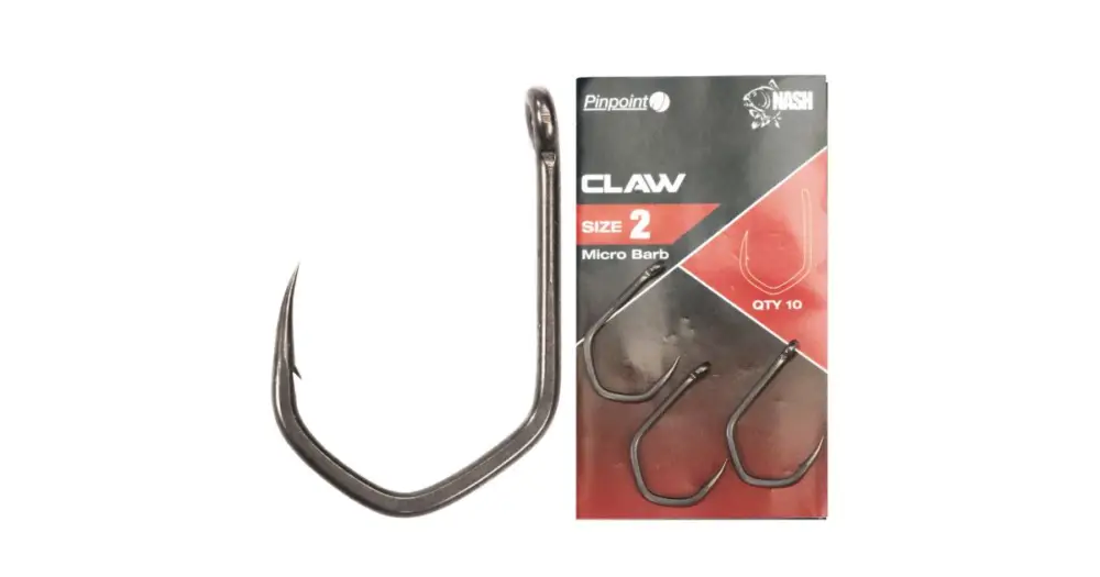 Nash Háčky Pinpoint Claw Micro Barbed-Velikost 8 Rychlé Dodání