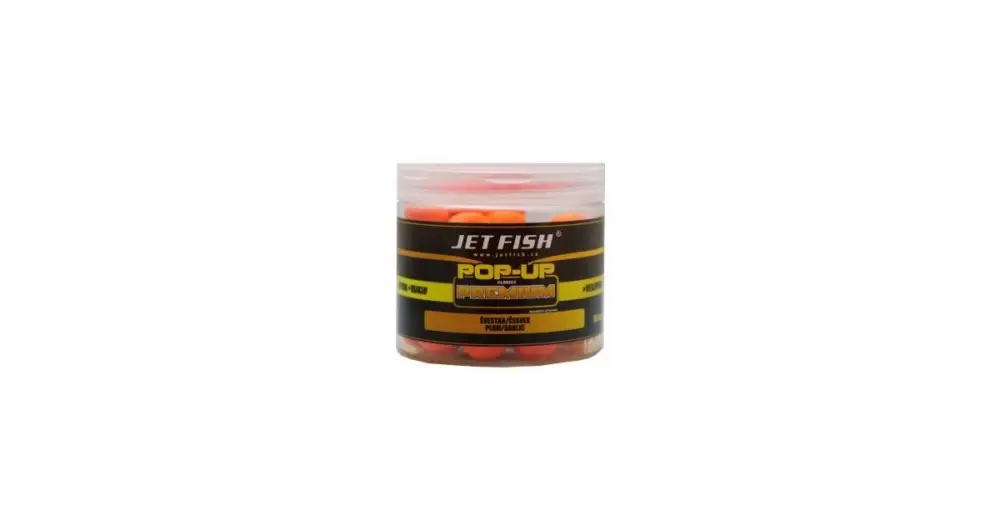 Originální Jet Fish Premium Clasicc Pop Up 16 mm 60 g-švestka/česnek
