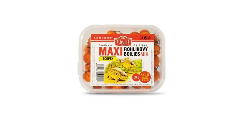 Výprodej Chytil Rohlíkové Boilie Maxi 20 mm 60 g-Amur