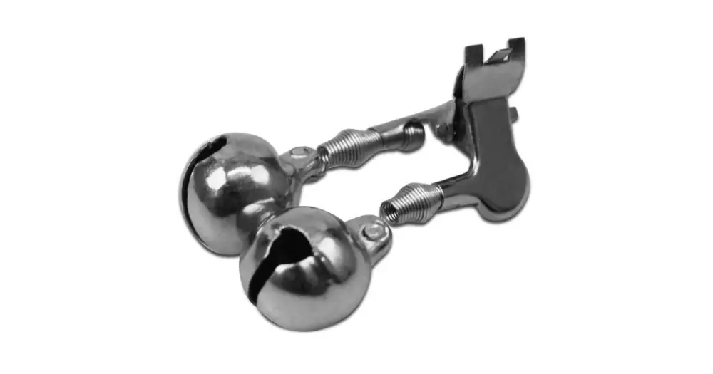 Zlevněný Delphin Rolnička Kovový Klip - 16 mm