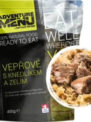 Adventure Menu Vepřové S Knedlíkem A Zelím Dokud Zásoby Vydrží