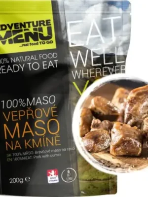 Adventure Menu 100% Vepřové Maso Na Kmíně Top Prodej