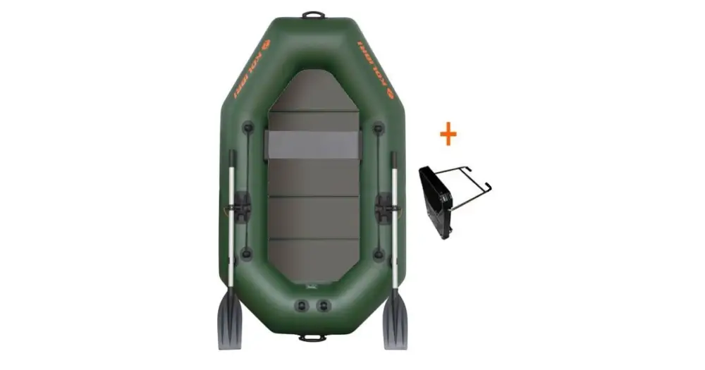 Kolibri Člun K-220 TP Zelený Pevná Podlaha + Držák Akce