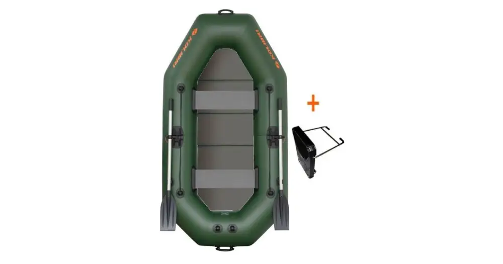 Kolibri Člun K-260 TP Zelený pevná Podlaha + Držák Nejlepší Volba