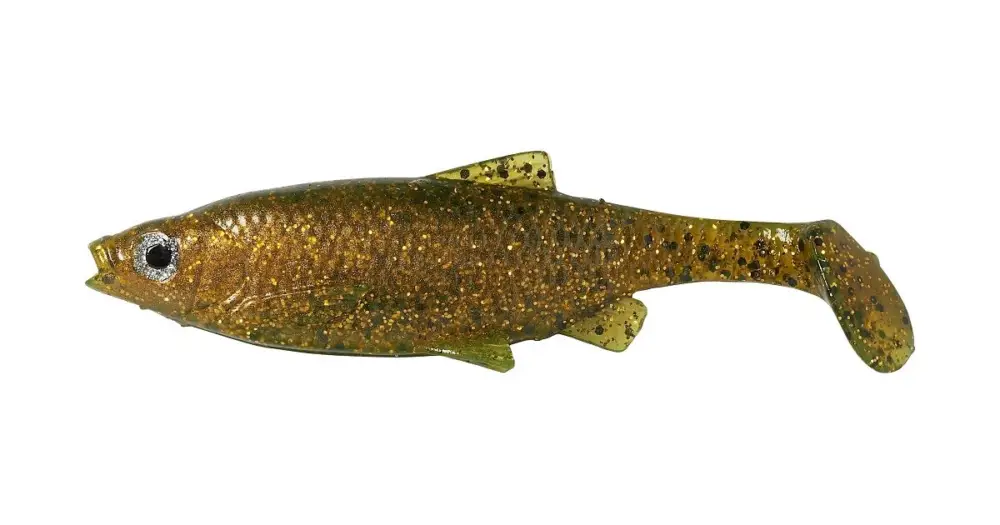Novinka Savage Gear Gumová Nástraha Roach Paddle Tail Muddy Roach