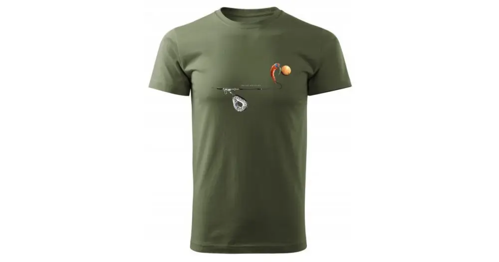 Dokud Zásoby Vydrží Carp´R´Us Tričko Mouthsnagger Army Zelená