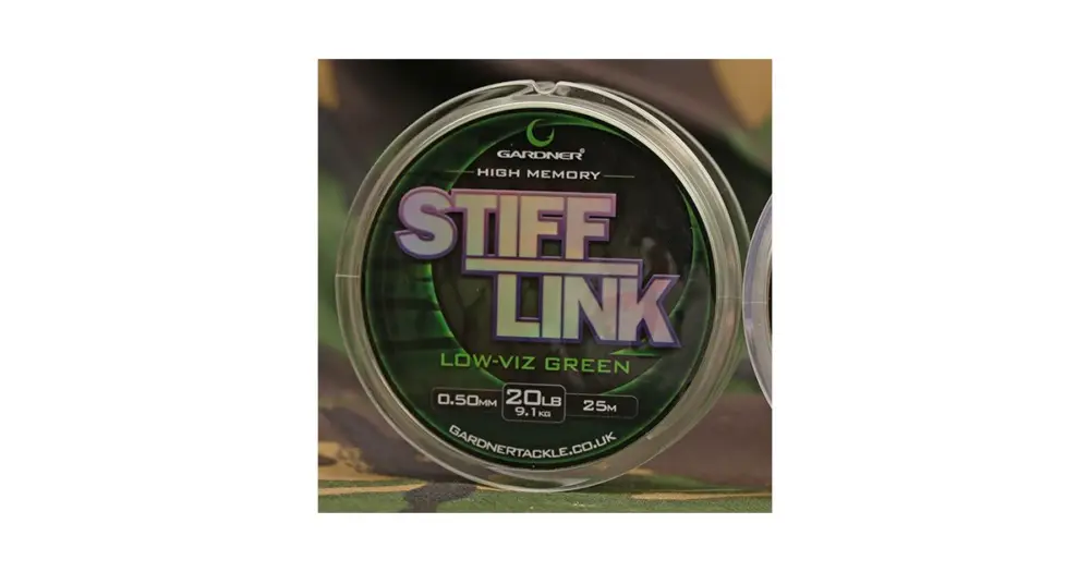 Gardner Vlasec Stiff-Link Zelená 25 m Super Cena