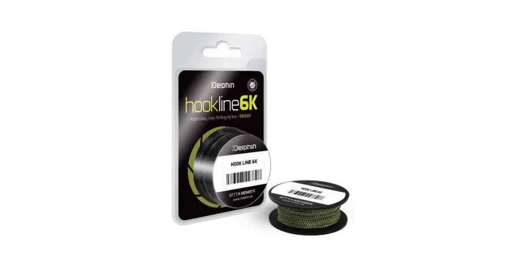 Expresní Doručení Delphin Návazcová Šňůrka Hookline 6K Grass 20 m