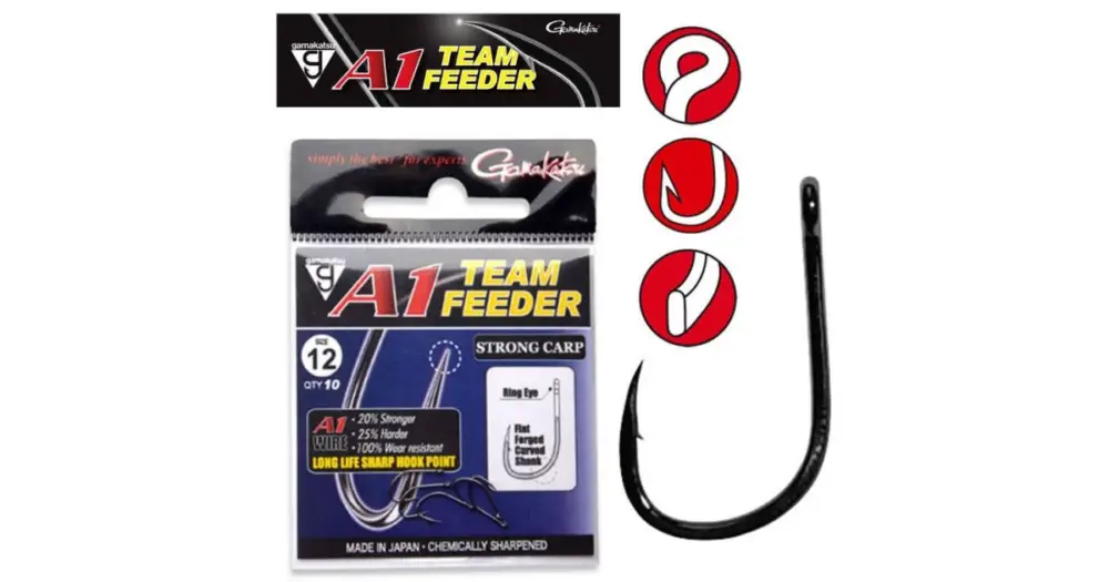 Gamakatsu Háčky A1 Team Feeder Strong Carp Super Cena